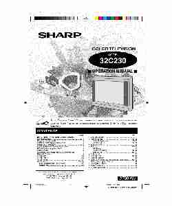 Sharp CRT Television 32C230-page_pdf